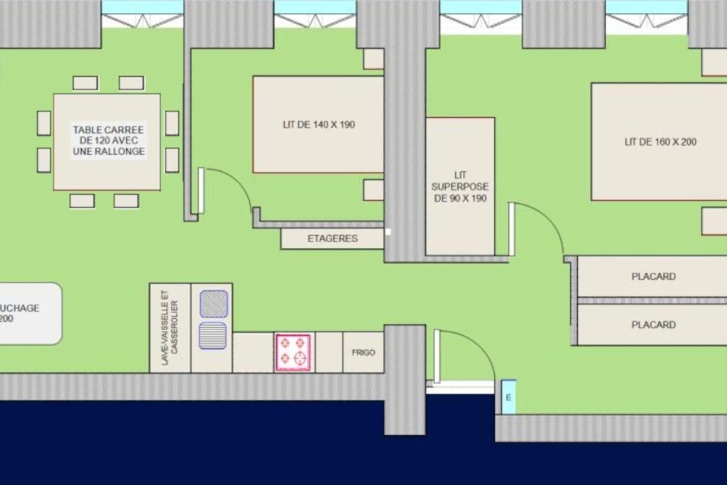 Appartement Familial T3 Avec Sauna 8 Personnes Eaux-Bonnes Buitenkant foto