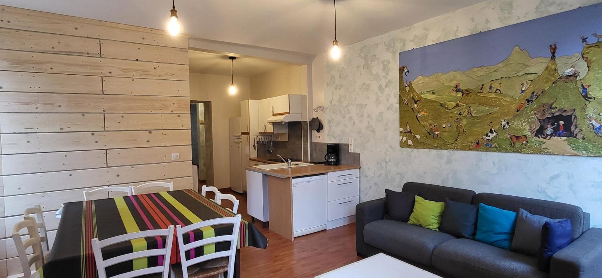 Appartement Familial T3 Avec Sauna 8 Personnes Eaux-Bonnes Buitenkant foto